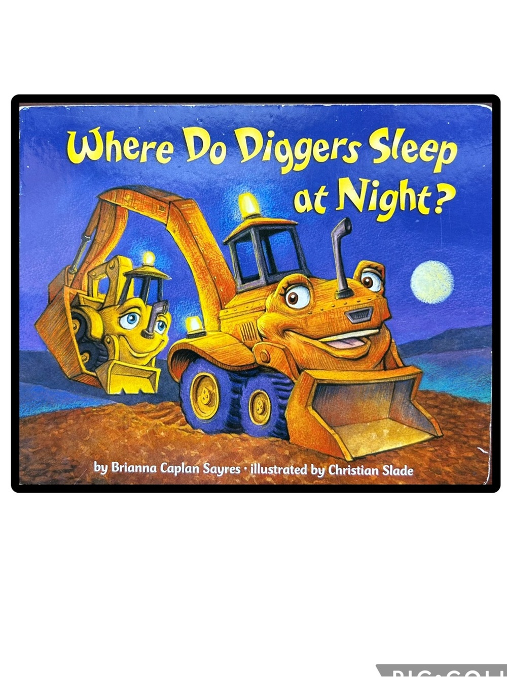 BUNDLE & SAVE🎉 Where Do Diggers Sleep at Night? Children's Board Book